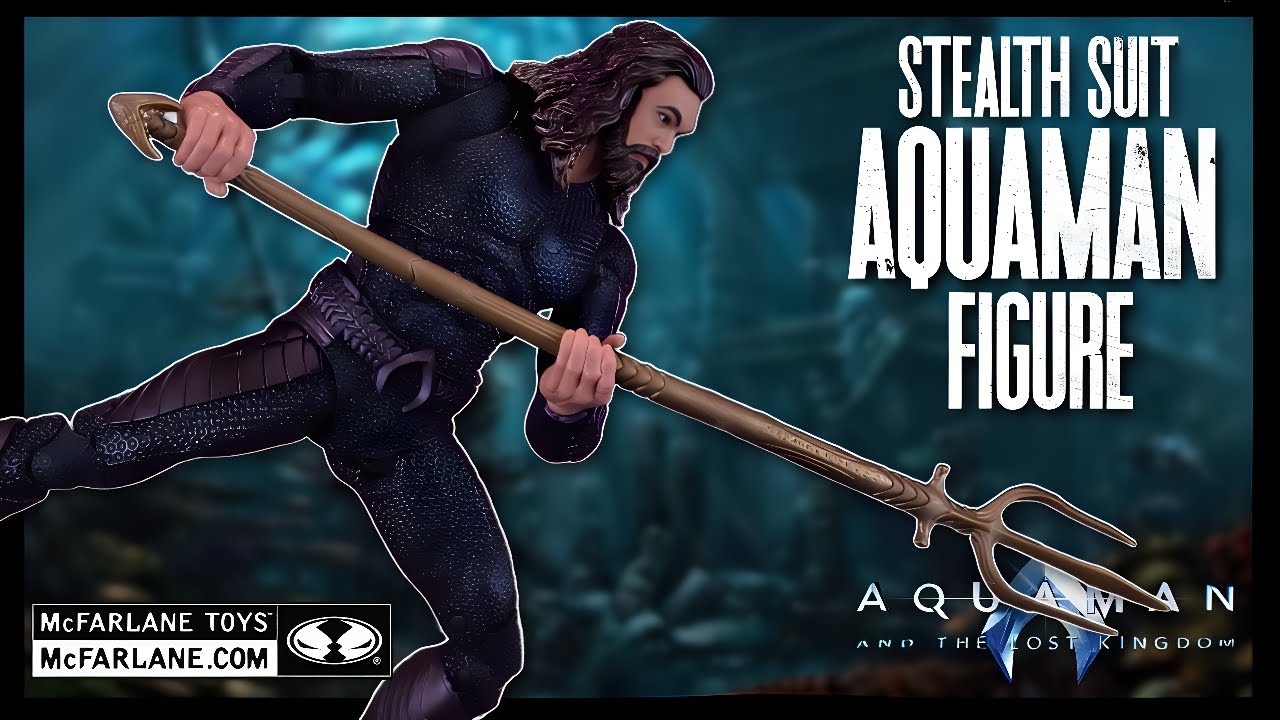 McFarlane Toys DC Multiverse Aquaman And The Lost Kingdom Stealth Suit Aquaman Figure