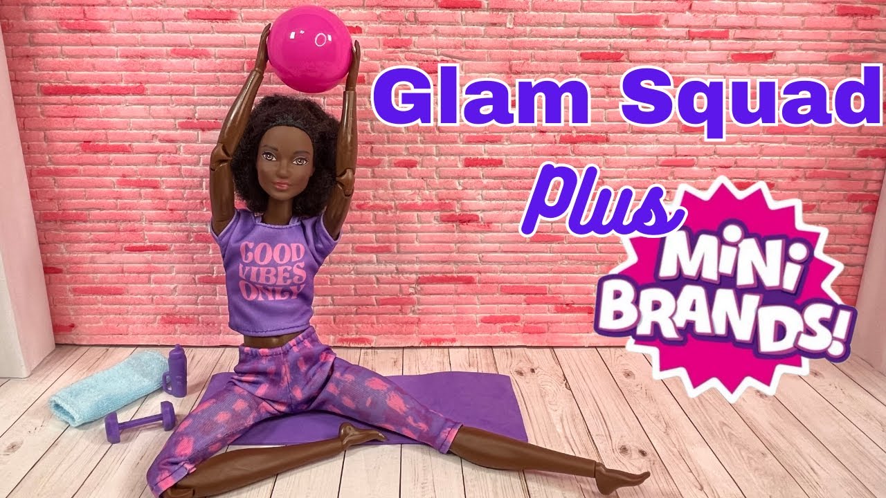 Five Below Glam Squad Doll and Mini Brands Series 5