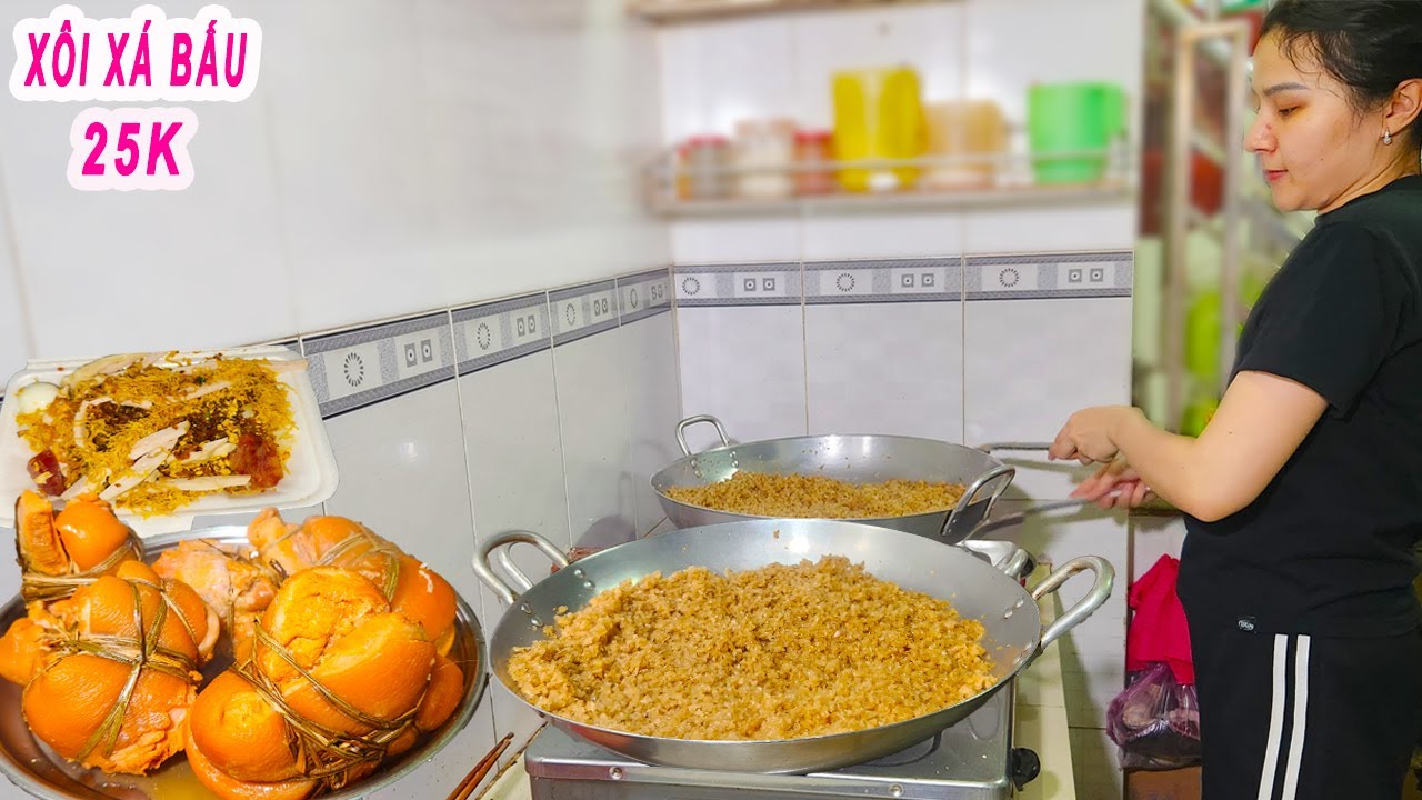 Xôi Xá Bấu Người Hoa hơn 50 năm | Bí quyết làm Xá Bấu cực hay
