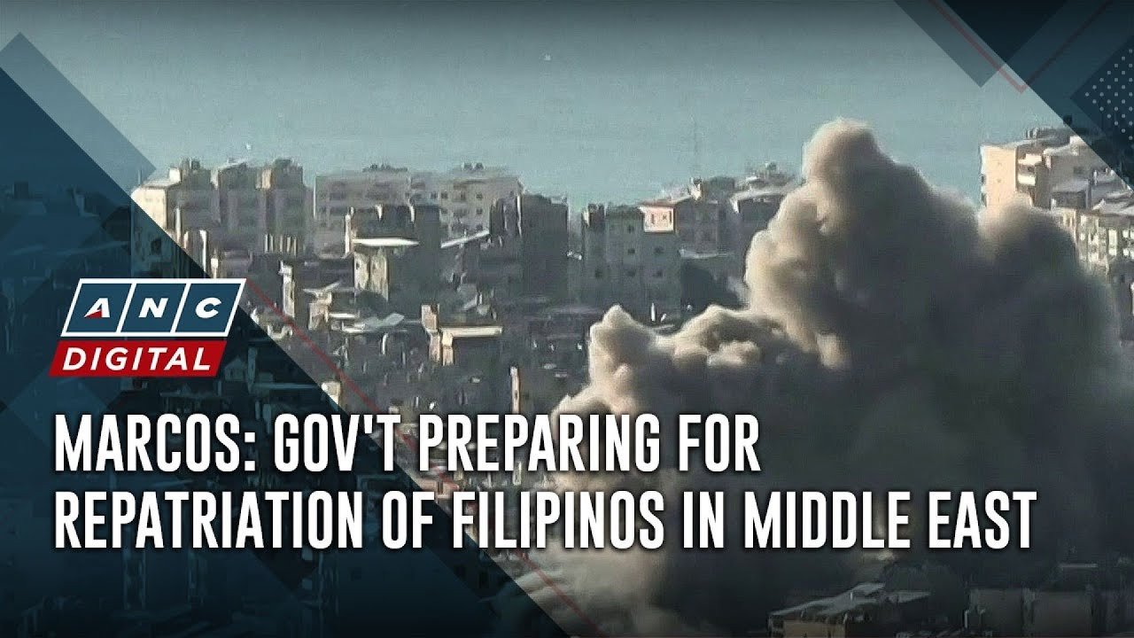 Marcos: Gov't preparing for repatriation of Filipinos in Middle East