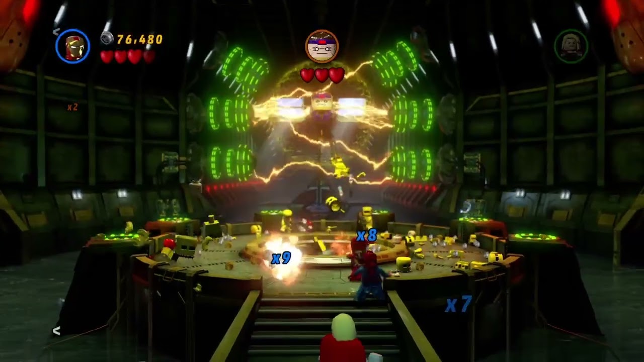 Lego marvel superhero submarine