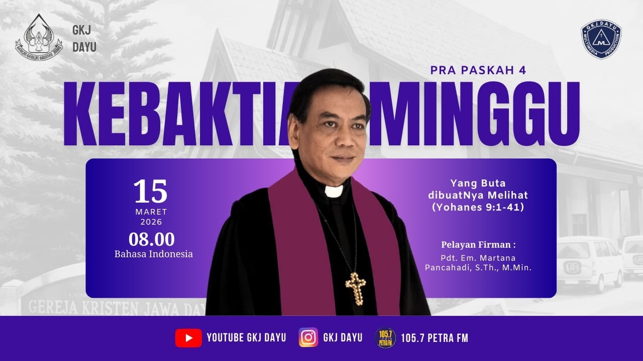KEBAKTIAN MINGGU, 15 MARET 2026