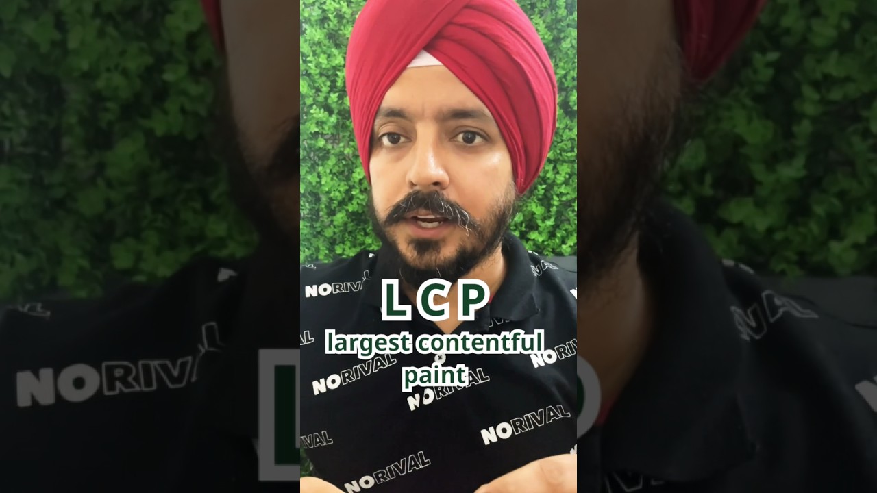 Core web vitals - LCP explained! Largest contentful paint. JavaScript interview questions.