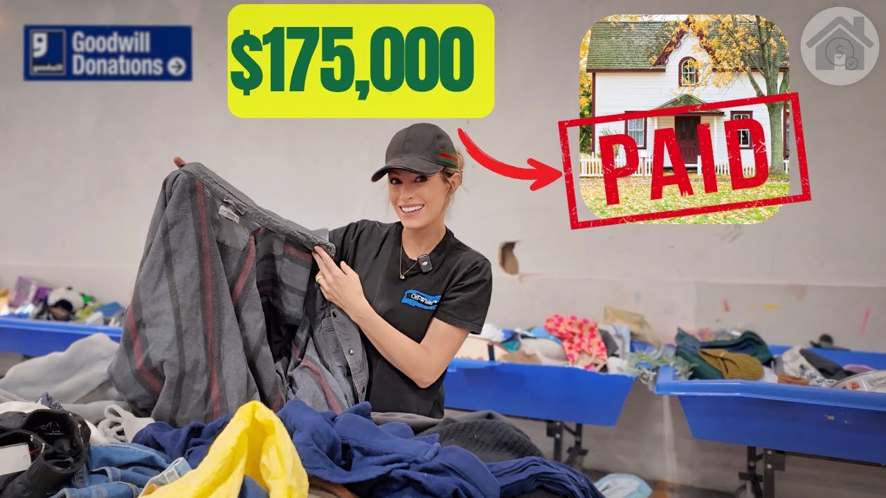 Years of Small Goodwill Flips = A PAID OFF HOME!!!