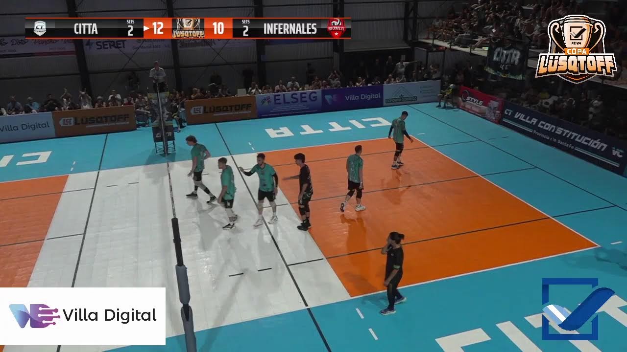 2da Fecha LNVM Copa L&uuml;sqtoff 2026. Citta Club VS. Infernales Salta.