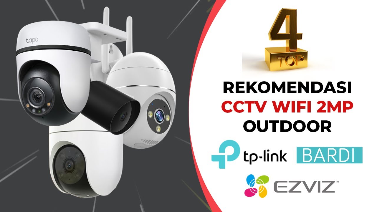 4 Rekomendasi CCTV WiFi 2MP Terbaik 2026 untuk Keamanan Outdoor