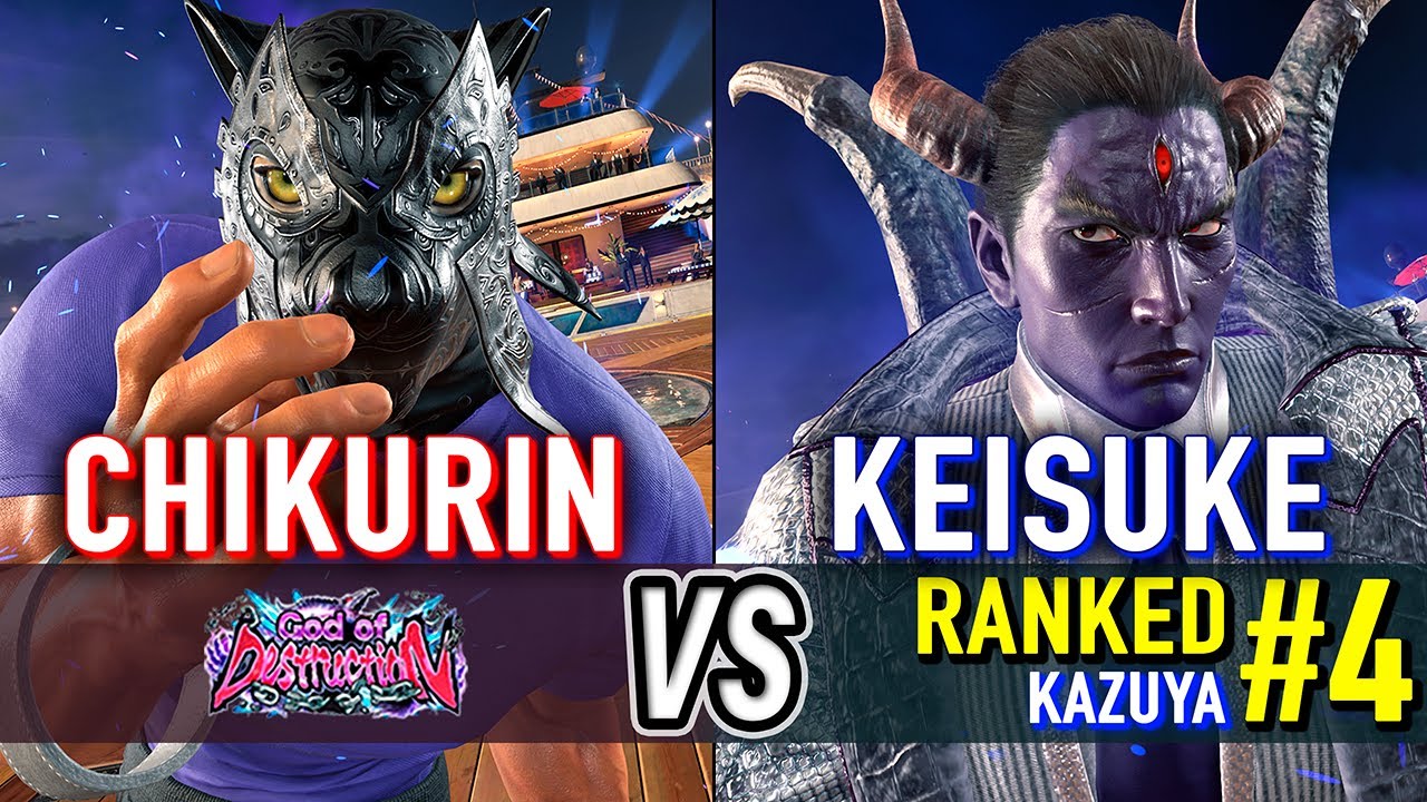 T8 🔥 CHIKURIN (King) vs KEISUKE (#4 Ranked Kazuya) 🔥 Tekken 8 High Level Gameplay
