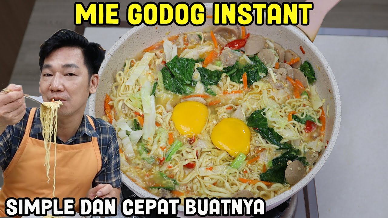 Mie Godog Instant Simple Dan Cepat Buat Menu Sahur