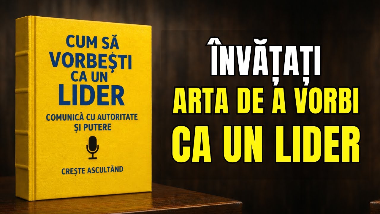 Cum să vorbești ca un lider | Comunică cu putere și autoritate (AUDIOBOOK)