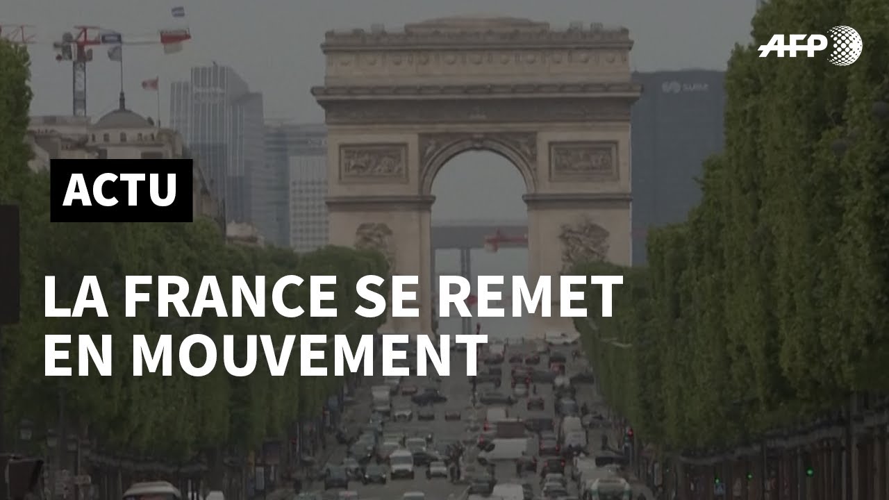 Jour J du déconfinement: les images de la reprise en France | AFP