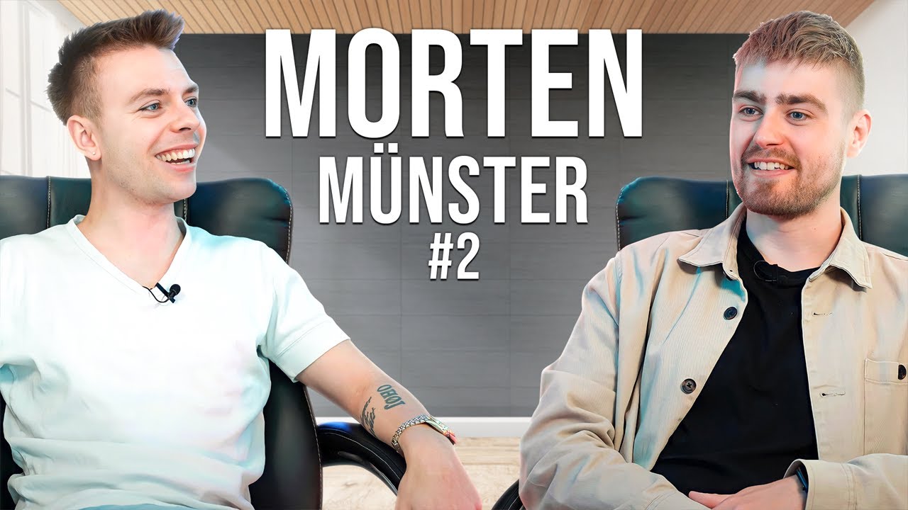 Morten M&uuml;nster: Danmarks st&oslash;rste YouTuber - Iv&aelig;rks&aelig;tteri, TikTok, Familie | Mark Tange Podcast #2