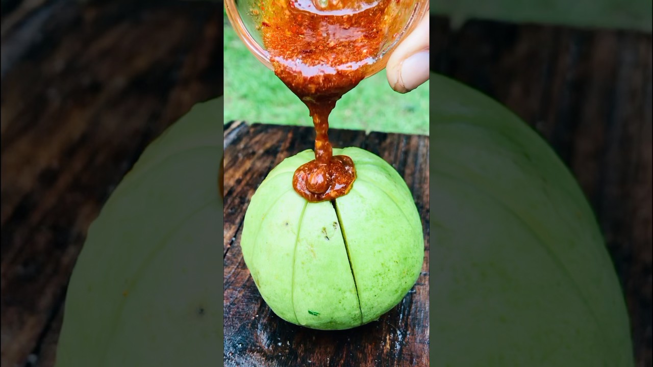 Sweet & Spicy Guava Pickles🔥The Perfect Tangy Treat!  🥵🌶