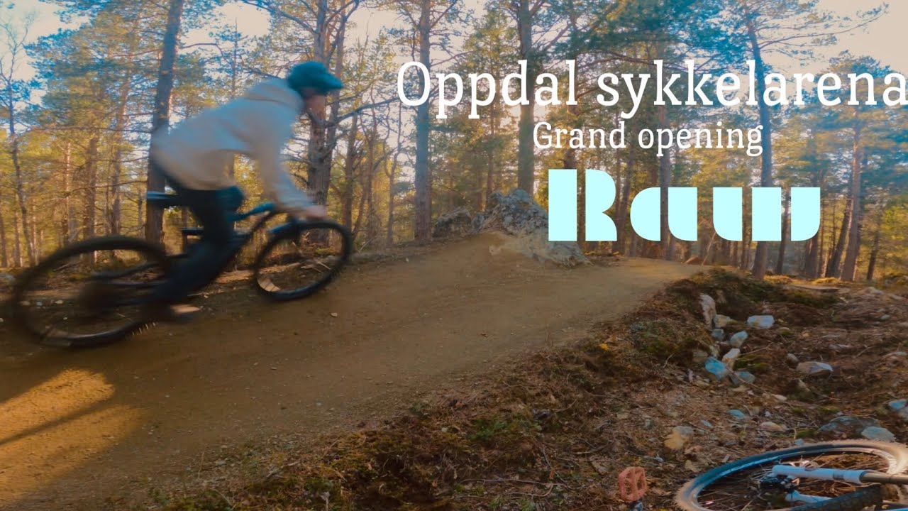 Oppdal sykkelarena opening |RAW CLIPS|