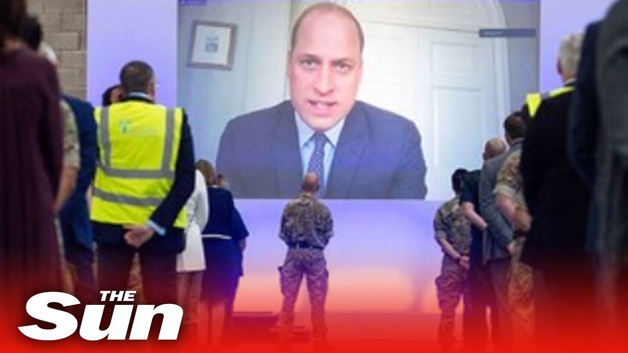 Prince William opens coronavirus NHS Nightingale field-hospital in Birmingham