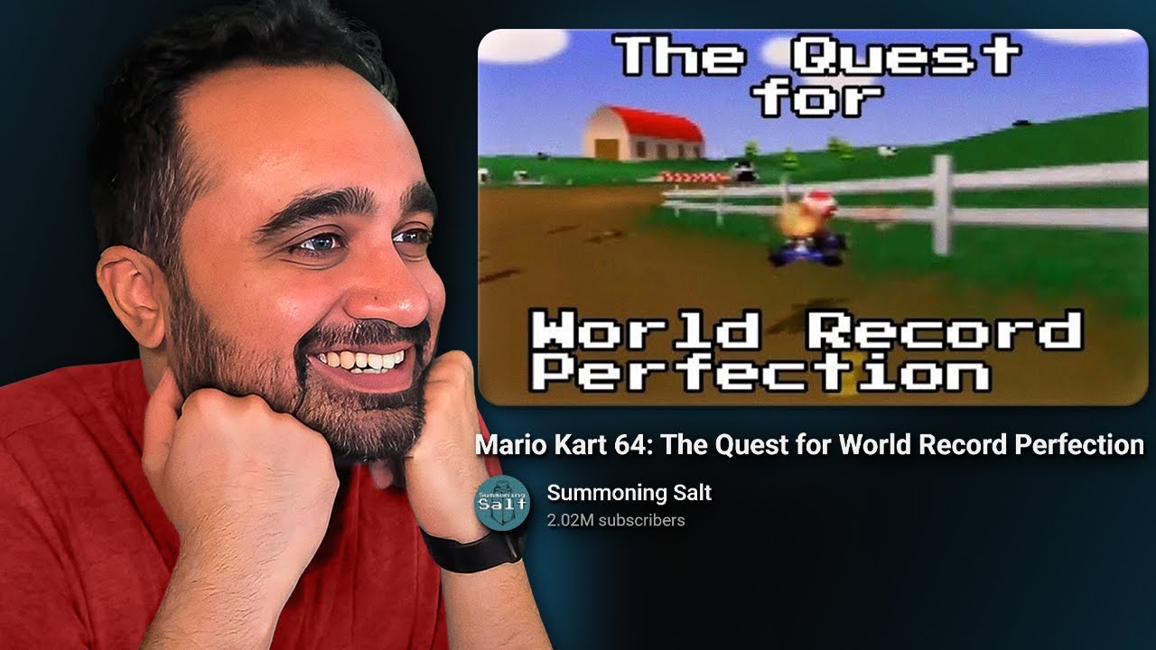 Squeex Reacts to The Quest for the PERFECT Mario Kart 64 World Record...