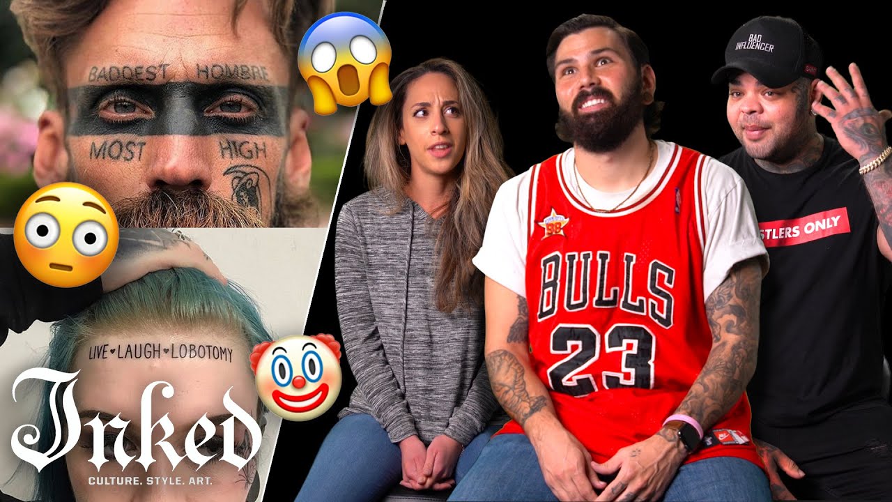 What&rsquo;s the Deal With Face Tattoos? | Tattoo Artists React