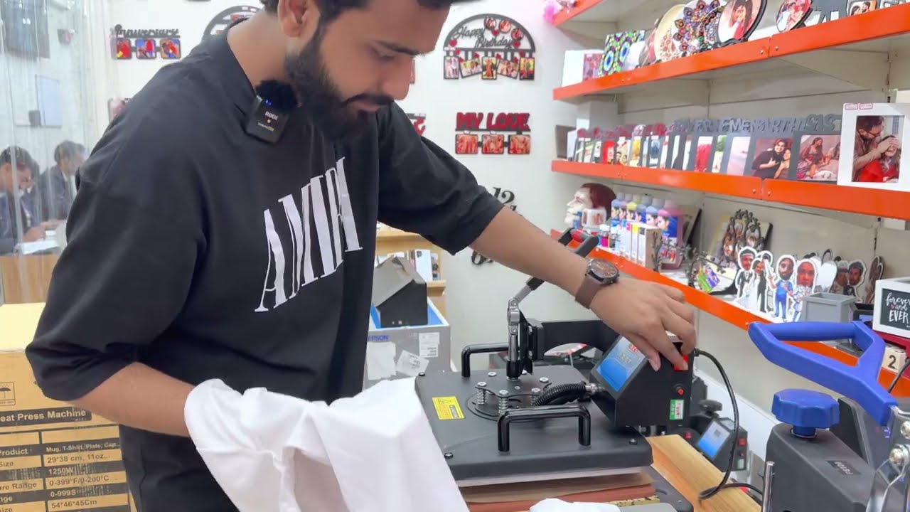 किसी भी टी-शर्ट पर फोटो प्रिंट करें || PRINT PHOTO ON ANY TSHIRT