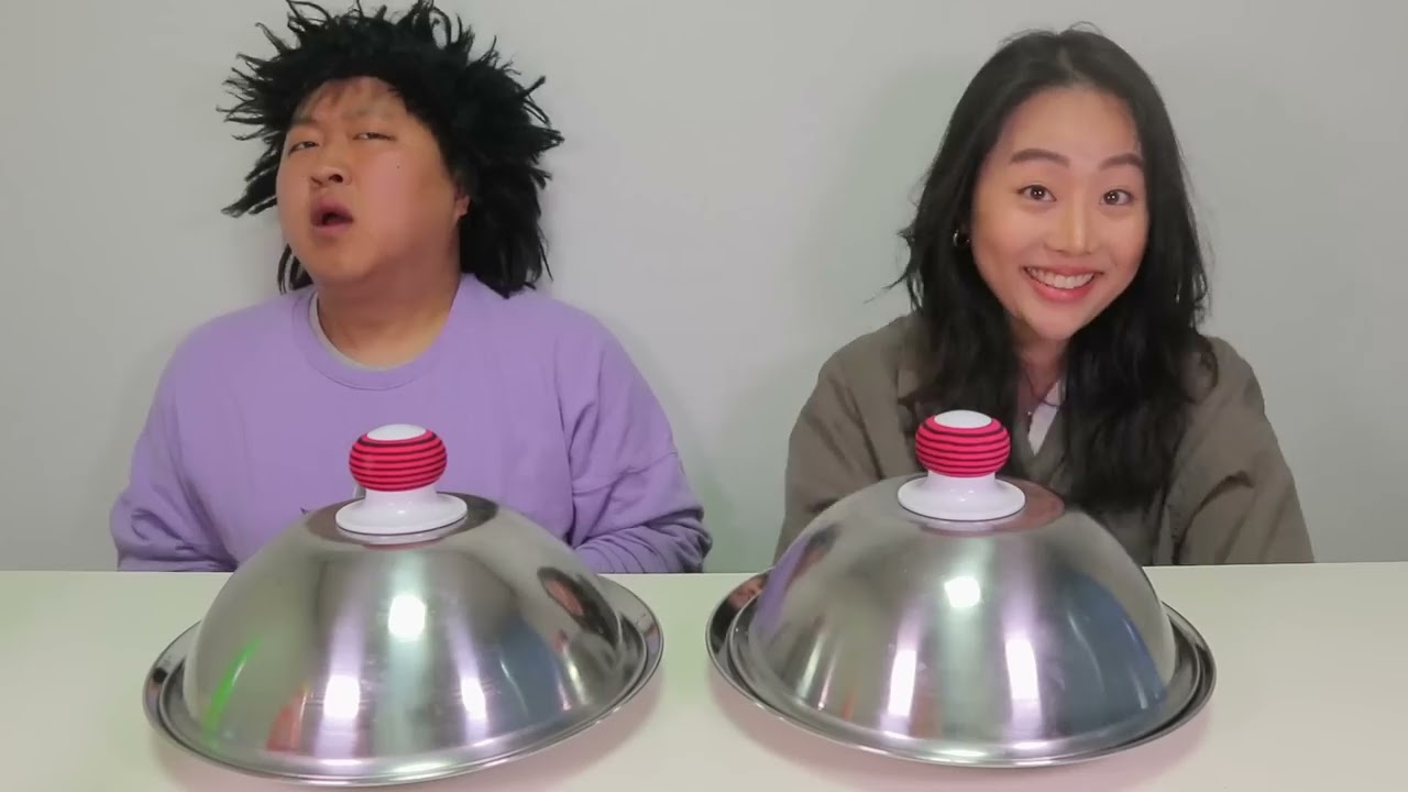 도깨비 VS 쥬떼쿠트 복불복 먹방대결 원칩편🤗🌭🍔🍗🥵~~~!!