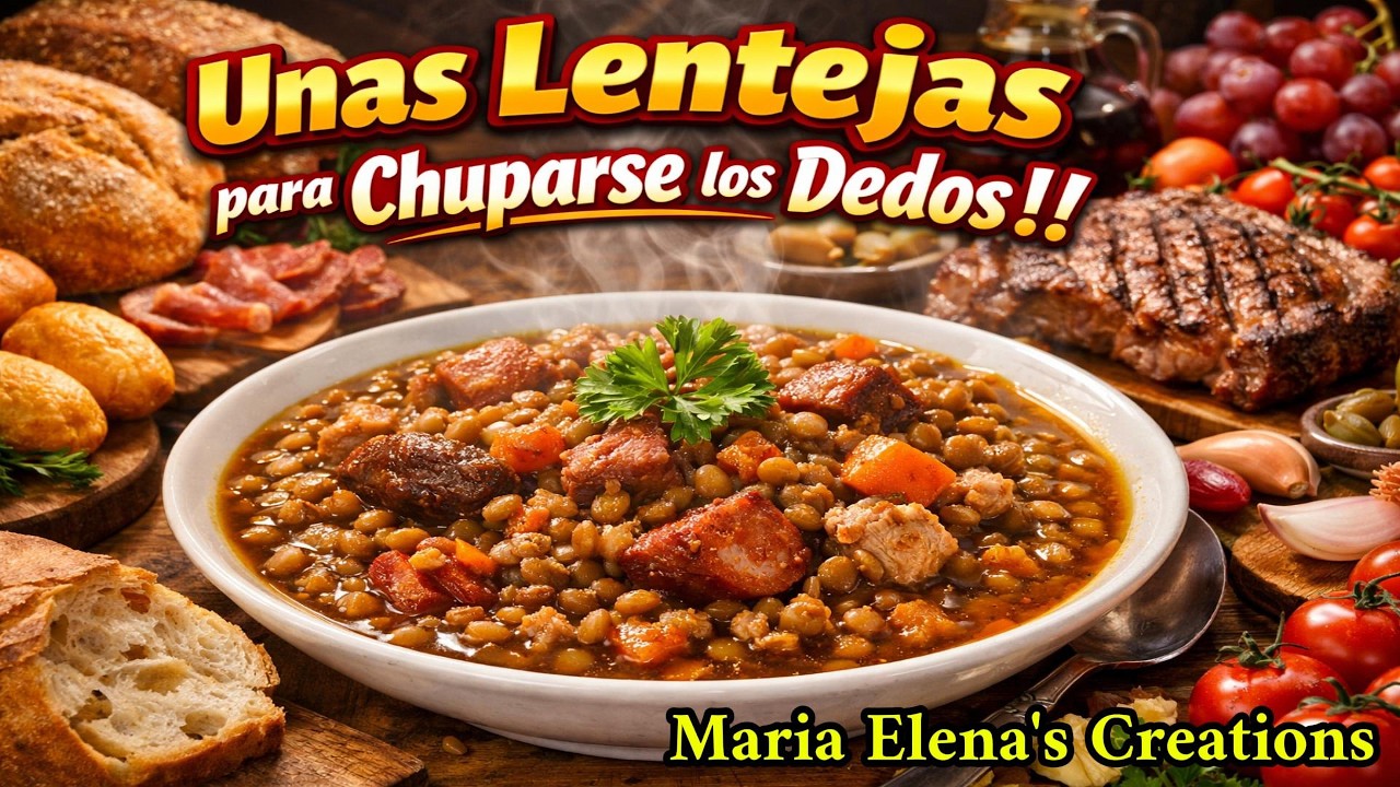 Unas Lentejas para Chuparse los Dedos!!