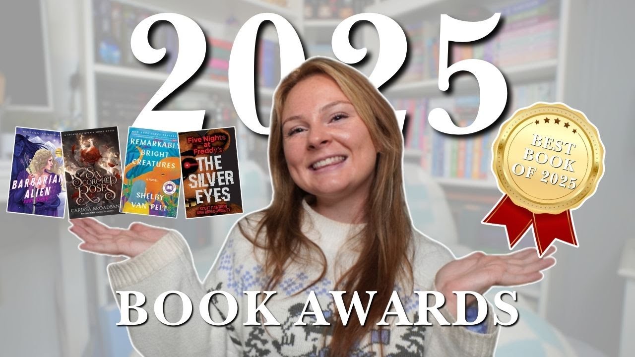 and the 2025 book award goes to... 🏆💞 | holly jaye's year in reading