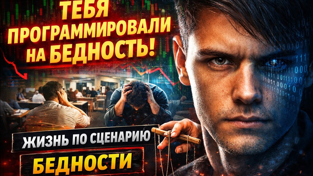 Тебя с детства программировали на бедность