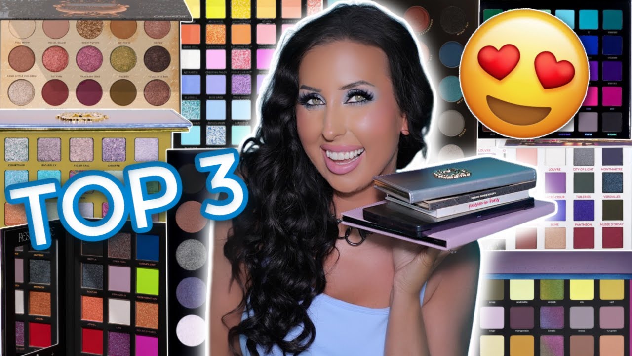 TOP 3 EYESHADOW PALETTES IN EVERY CATEGORY! 2023