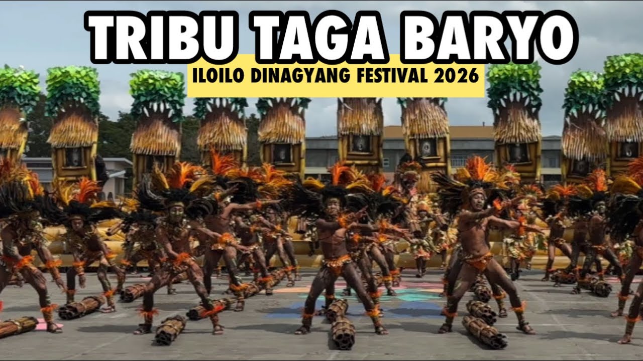 3rd Runner Up‼️Tribu Taga Baryo Dinagyang Festival 2026 Tribe Competition #dinagyang2026