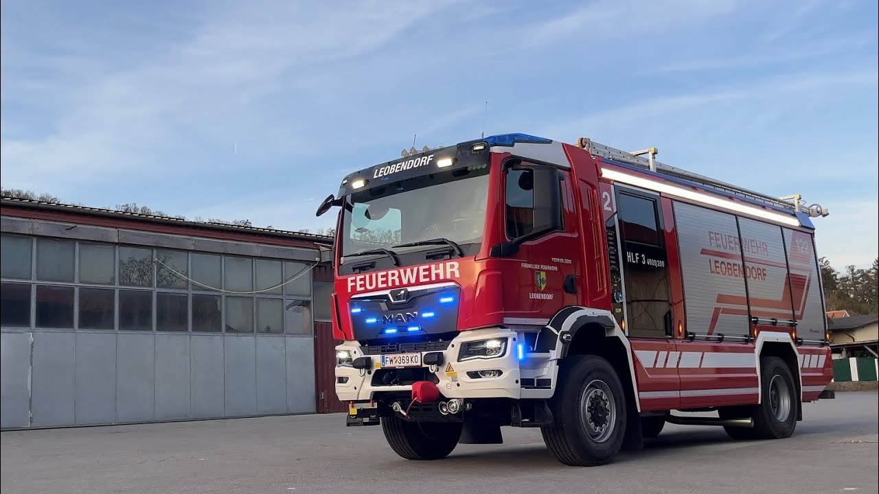 HLFA3 4000/200 - Empfang + das neue Auto der Feuerwehr Leobendorf