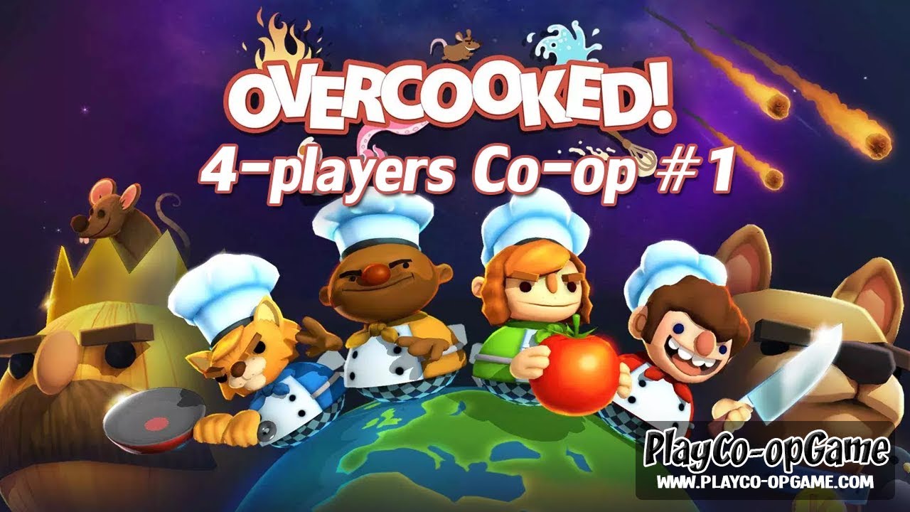 Overcooked [PC/Steam] - Co-op Gameplay #1