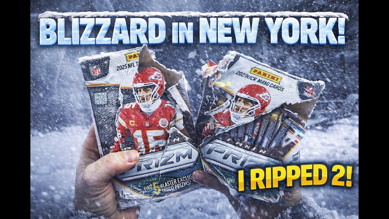 Snowed in Prizm blaster unboxing. Better than expected!