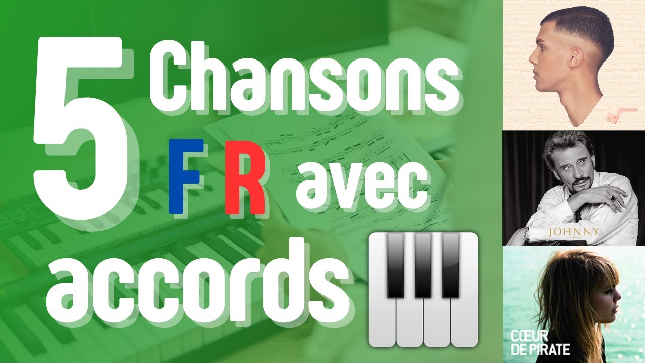 5 chansons françaises incontournables à jouer au piano (accords inclus)