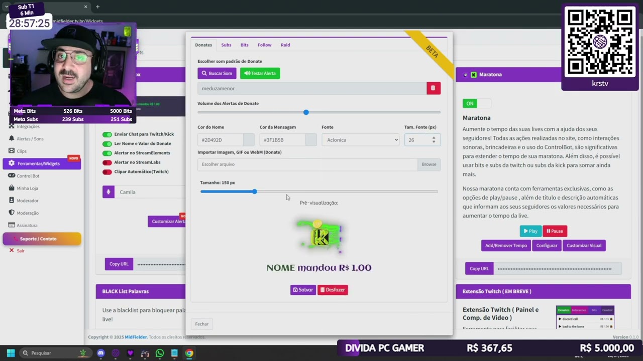 Tutorial como configurar o AlertBox