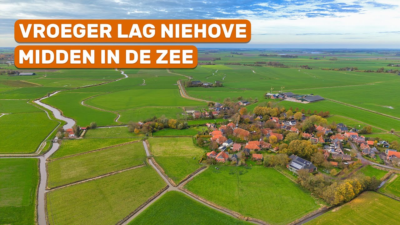 Niehove lag op een Waddeneiland dat niet meer bestaat