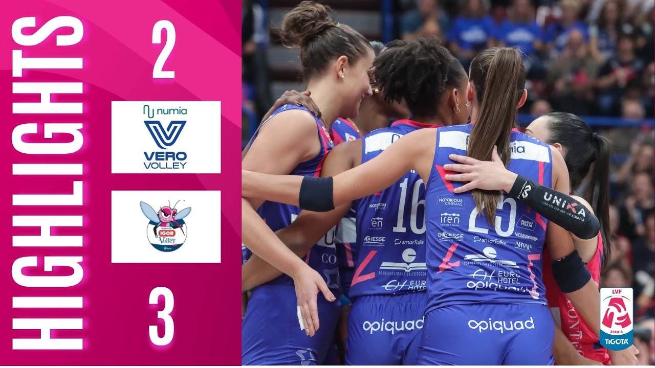 HIGHLIGHTS | Numia Vero Volley Milano - Igor Gorgonzola Novara