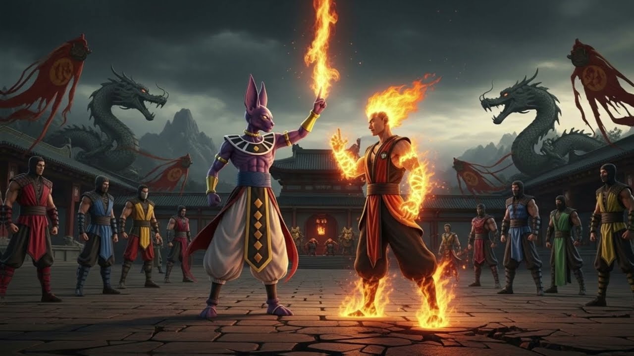 What If Beerus Enters Mortal Kombat? | Dragon Ball x MK Crossover