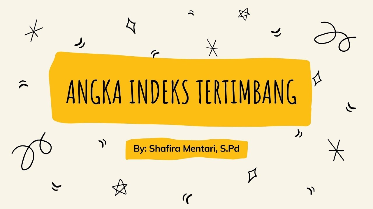 Ekonomi Kelas XI: Cara Menghitung Angka Indeks Tertimbang