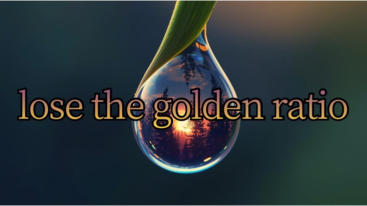 lose the golden ratio／ALMA