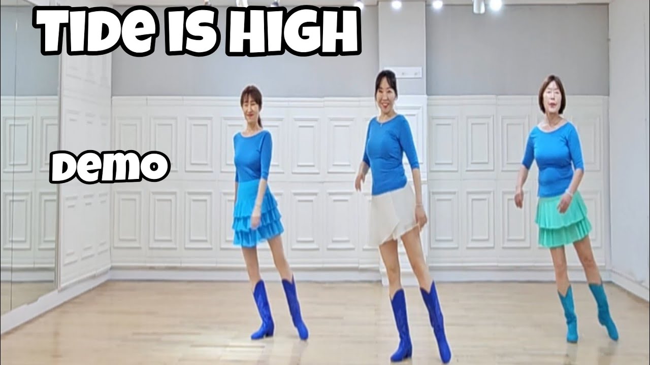 Tide is High - Line Dance (Demo) | Improver 