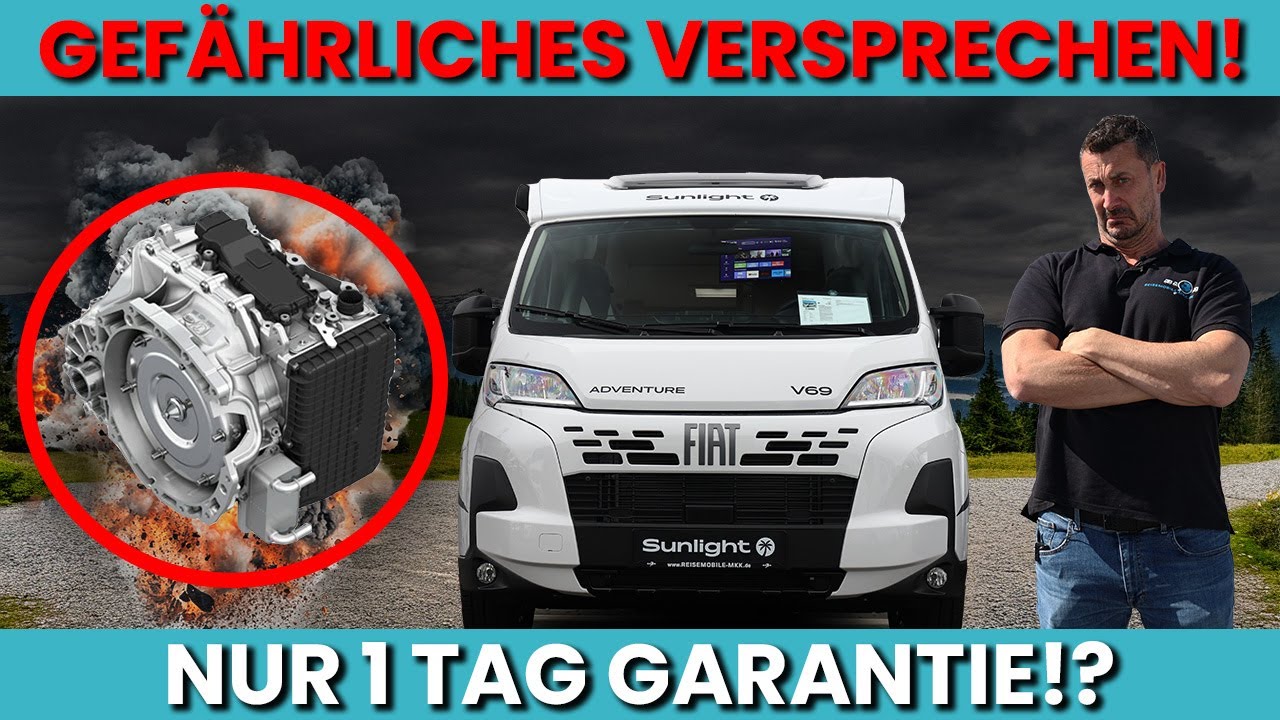 Wohnmobil-Schock: Neues Getriebe – aber nur 24 Stunden Restgarantie!