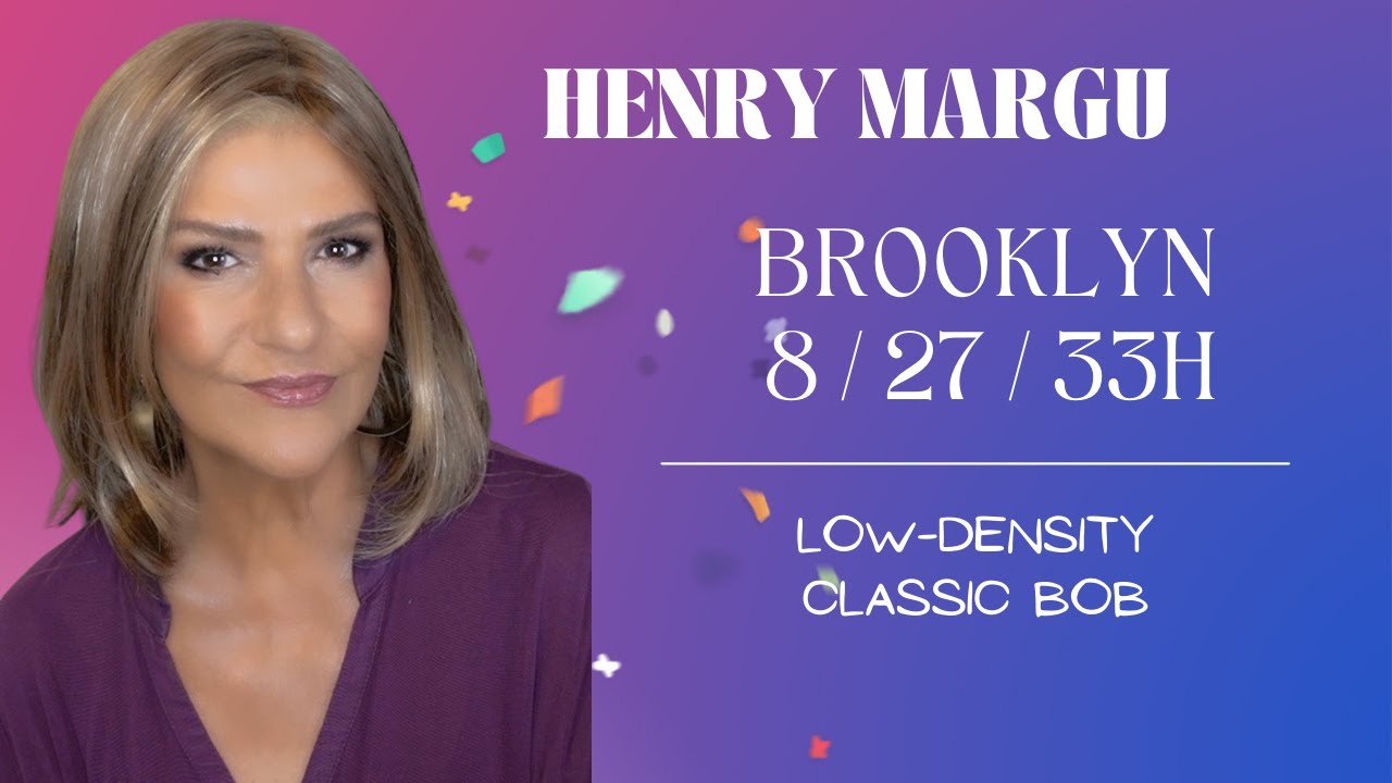 Henry Margu | BROOKLYN  Wig| 8/27/33H | LOW DENSITY CLASSIC BOB
