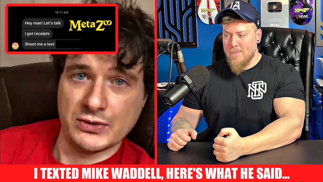 Metazoo Mike Waddell Texts me and Tells me Everything... Here's What he said... Final Upload