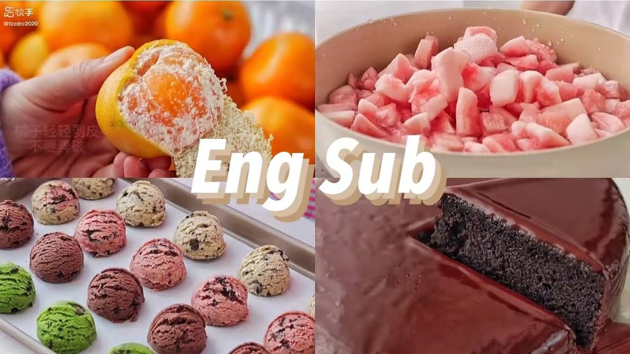 [ENG SUB]🧸🌻Asmr Cooking Easy Recipe🤍| Candy🍭Cookie🍪Dessert...|Kwai快手