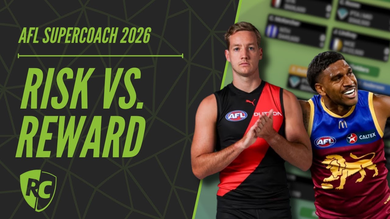 Риск против выгоды | Предсезонная подготовка | AFL SuperCoach 2026