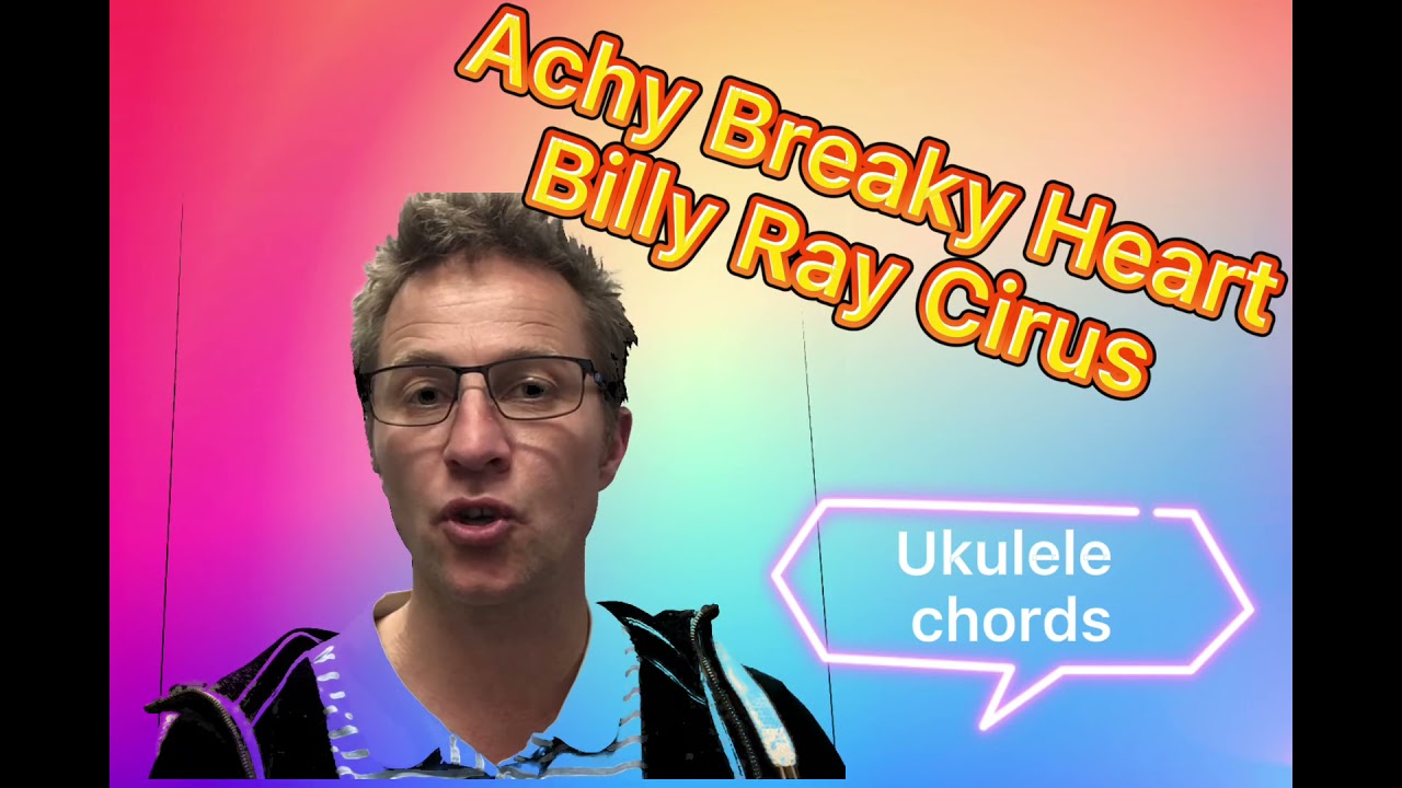 Achy Breaky Heart easy ukulele chords (C & G)