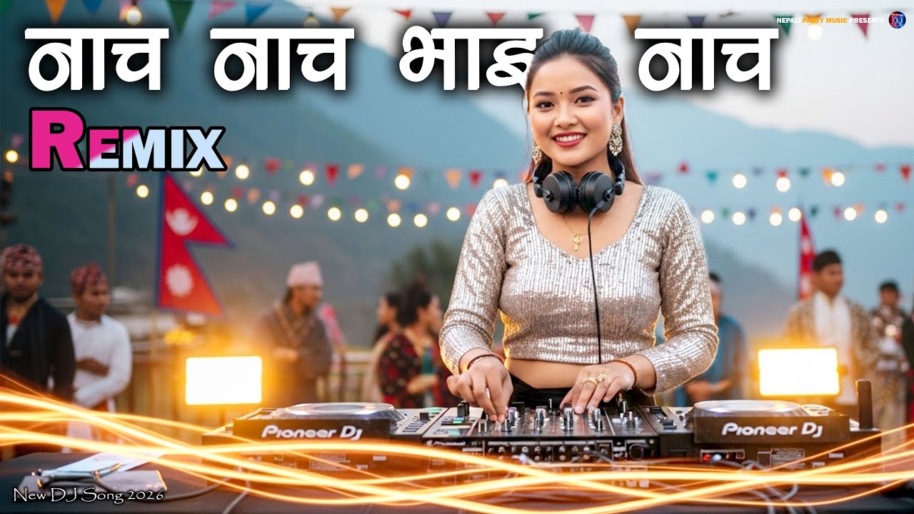 Nach Nach Bhai Nach Remix 🔥 | Durgesh Thapa x Vyoma | Nepali Party Music