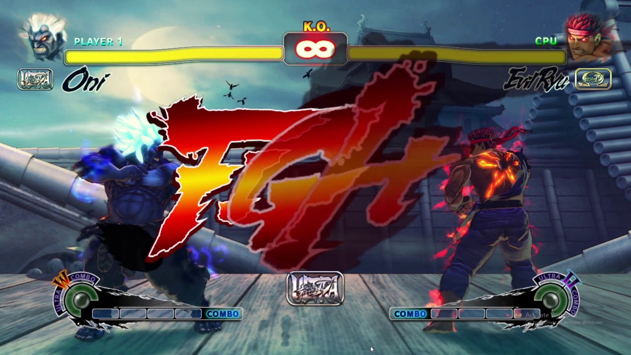 sf4 raging demon with no darkness