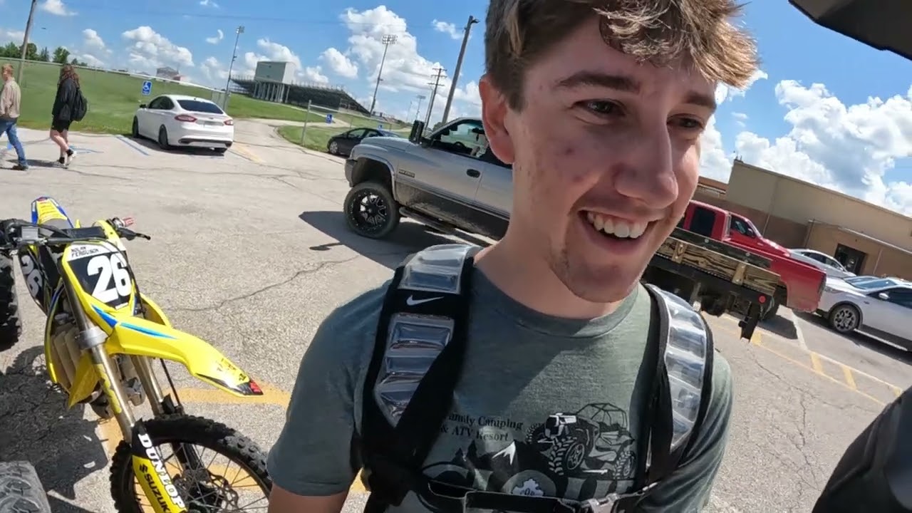 RIDING LAST DAY OF SCHOOL