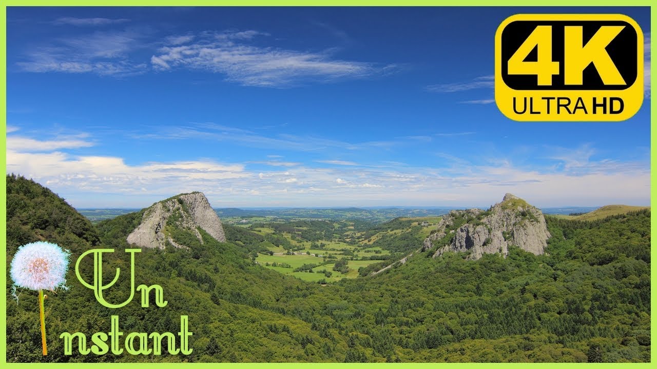 Vue sur les Roches Tuili&egrave;re et Sanadoire en 4K