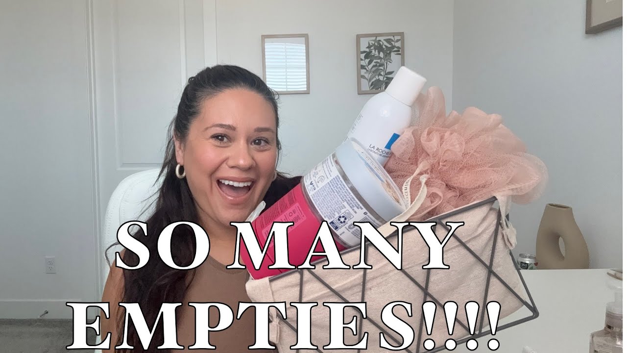 My BIGGEST Empties Video Ever!