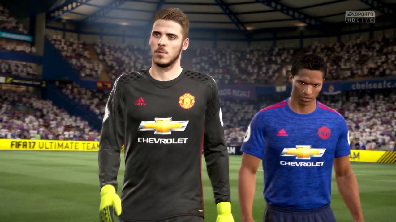 [HD] Real Madrid vs Manchester United - Fifa 17 Difficulté Légende 1080p 60fps